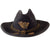 Original U.S. Civil War Union Officer Slouch Hat with Officer’s Hat Cord & Bullion 14th Infantry Regiment Hat Badge - Size 7 1/4 Original Items