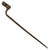 Original American Revolutionary War French-Pattern Colonial Socket Bayonet with Woven Canvas Shoulder Carriage & Partial Leather Scabbard - Maker-Marked Original Items
