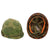 Original U.S. Vietnam War Era M1 Helmet with 1976-Dated Mitchell Pattern Camouflage Cover and Depot-Refurbished Captain’s 412th Engineer Command WWII Westinghouse Liner