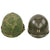 Original U.S. Vietnam War Era M1 Helmet with 1976-Dated Mitchell Pattern Camouflage Cover and Depot-Refurbished Captain’s 412th Engineer Command WWII Westinghouse Liner