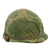 Original U.S. Vietnam War Era M1 Helmet with 1976-Dated Mitchell Pattern Camouflage Cover and Depot-Refurbished Captain’s 412th Engineer Command WWII Westinghouse Liner