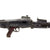 Original German WWII MG 42 Display Machine Gun by MAGET Serial 5312 i with Bipod, Belt Carrier, and Bolt - Made in 1944 Original Items