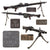 Original German WWII MG 42 Display Machine Gun by MAGET Serial 5312 i with Bipod, Belt Carrier, and Bolt - Made in 1944 Original Items