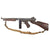 Original U.S. WWII Thompson M1 Display Submachine Gun Serial NO. 158060 with Magazine and Sling - Original WWII Parts