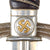 Original German WWII Luftwaffe Officer Sword and Scabbard by E. & F. Hörster with Aluminum Fittings - Nickel-Plated Blade Original Items