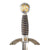 Original German WWII Luftwaffe Officer Sword and Scabbard by E. & F. Hörster with Aluminum Fittings - Nickel-Plated Blade Original Items