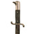 Original German WWII Fireman's Short Dress Bayonet by Alcoso of Solingen with Scabbard, Troddel Knot, and Frog