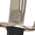 Original German WWII Fireman's Short Dress Bayonet by Alcoso of Solingen with Scabbard, Troddel Knot, and Frog