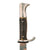 Original German WWII Heer Short 98k Stag Handle Dress Bayonet by WKC with Frog and Troddel Knot Original Items