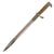 Original German WWII Police Long Dress Bayonet by Alexander Coppel with Unit Marking Original Items