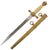 Original WWII German 2nd Model Kriegsmarine Naval Dagger by Carl Eickhorn with Lightning Bolt Scabbard - Post 1941 Trademark Original Items