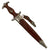 Original German WWII SA Dagger by Lauterjung & Sohn PUMA-Werk with Scabbard and Hanger - RZM M7/27 Original Items