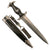 Original German WWII Model 1933 SS Dagger by Artur Schüttelhöfer & Co. of Solingen with Scabbard, Hanger, and Belt Loop - RZM M7/13 534 / 40 / ᛋᛋ Original Items
