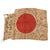 Original Japanese WWII Hand-Painted Battlefield Pickup Good Luck Flag with Lots of Signatures - 26 x 36” Original Items