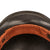 Original German WWII Luftschutz Civil Air Defense Beaded M40 Helmet Shell with Liner Remnants - Stamped Q64 Original Items