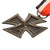 Original German WWII Wehrmacht Iron Cross 2nd Class 1939 with Ribbon - Unmarked - EKII Original Items