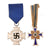 Original German WWII Award, Insignia, and Belt Buckle Grouping with War Merit Cross KvK, Long Civil Service Award, and More - 10 Items