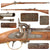 Original U.S. Civil War 3rd Model P-1853 Enfield Three Band Percussion Export Rifle marked HALL - Marked 1862 Tower Original Items