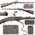 Original U.S. Civil War Rare Gwyn & Campbell Type I Saddle-Ring "Union Carbine" - Matching Serial Number 2258 Original Items