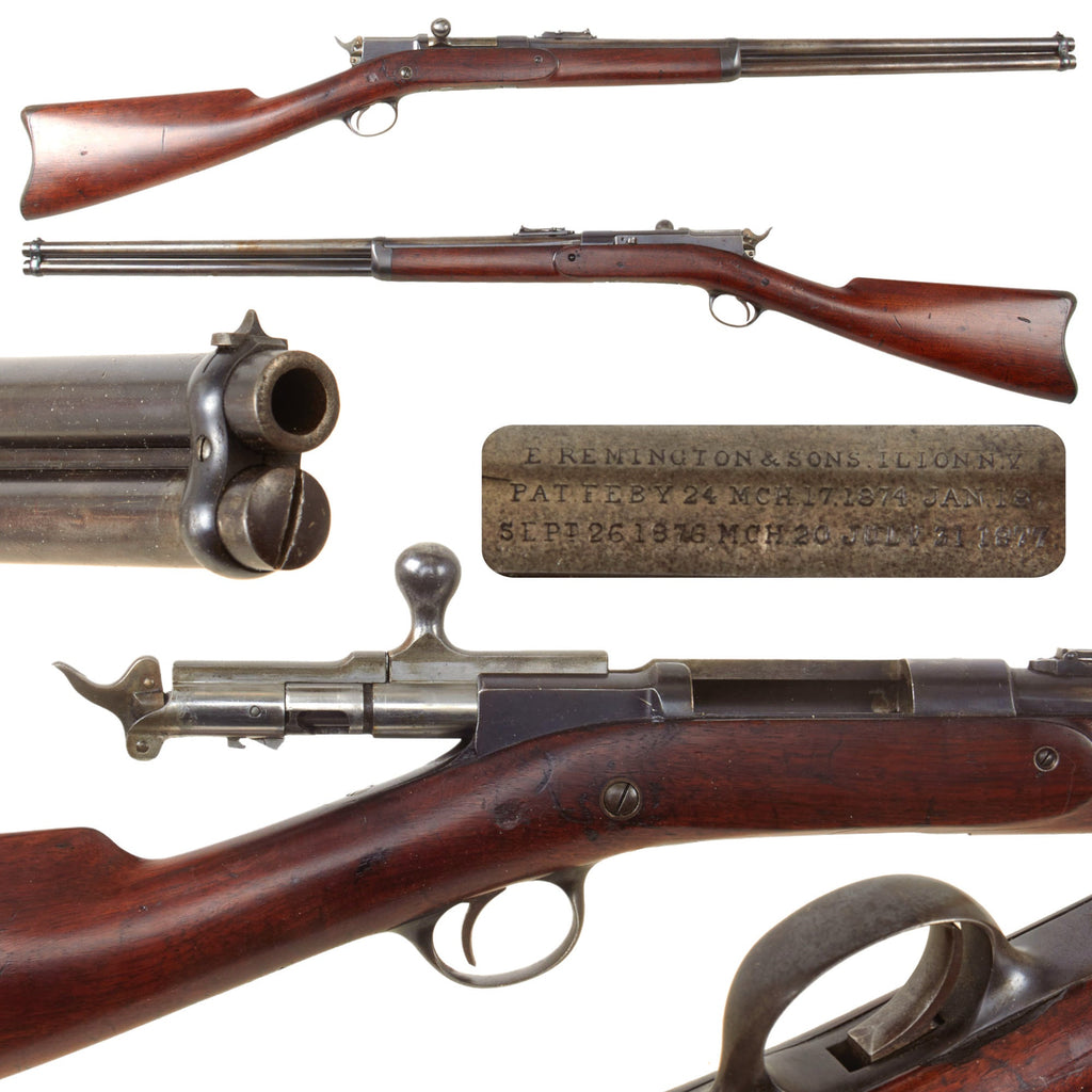 Original U.S. Rare Remington-Keene Bolt-Action Magazine Sporting Rifle in .45/70 - Circa 1882 Original Items