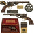 Original U.S. Indian Wars Colt Model 1861 Navy Richards-Mason .38 Rimfire Cartridge Factory Converted Revolver in Custom Case - Serial 4340 Original Items