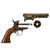 Original U.S. Civil War Manhattan Firearms Series I Navy .36 Percussion Revolver with 5" Barrel and Cylinder Scenes - Matching Serial 1666 Original Items