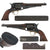 Original U.S. Civil War Remington New Model 1863 Army .44cal Percussion Revolver Serial 75555 - Mid 20th Century Restoration Original Items