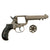 Original U.S. Colt Nickel-Plated M1877 .38cal Lightning Revolver with 4 1/2" Barrel Made in 1891 - Matching Serial 83057 Original Items