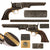 Original U.S. Civil War Colt Model 1851 Navy .36cal Percussion Revolver Made in 1862 - Serial 131991 Original Items