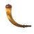 Original U.S. Revolutionary War Period York County Pennsylvania 3rd Generation Powder Horn with Amazing Threaded Unscrewable Horn Spout - Circa 1775-1800 Original Items