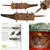 Original Austro-Hungarian WWI Battle Damaged Trench Raiding Club - Featured in “At Arms Length: Trench Clubs and Maces Volume II” by David F. Machnicki - Book Shows Sketch of Missing Handle Original Items