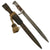 Original Imperial German WWI Ersatz Bayonet, Carter Type EB 55 with Scabbard, Frog, and Knot - From Personal Collection of David Machnicki, Author of At Arm's Length Series - Very Rare Original Items