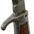 Original Imperial German WWI Ersatz Bayonet, Carter Type EB 55 with Scabbard, Frog, and Knot - From Personal Collection of David Machnicki, Author of At Arm's Length Series - Very Rare Original Items