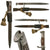 Original Imperial German WWI Ersatz Bayonet, Carter Type EB 55 with Scabbard, Frog, and Knot - From Personal Collection of David Machnicki, Author of At Arm's Length Series - Very Rare Original Items