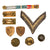 Original U.S. Korean War 3rd Infantry Division Lot with Rare Unit History, Theater-Made Scarf, Japanese-Made Novelty Patch, and More Original Items