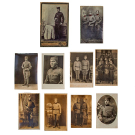 Original WWI Era Kingdom of Serbia Postcard & Photo Lot - 10 Total