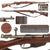 Original Dutch Pre-WWI Geweer M. 95 Mannlicher KNIL Rifle by ŒWG Steyr Serial 8273E with Sling - Dated 1897 Original Items