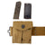 Original U.S. WWII USMC M-1911 Pistol Belt Rig with Rare USMC-Marked Belt, Rabbit Ear Canteen Cover with Porcelain Canteen, P-41 Suspenders, First Aid Pouch with Bandage, and P-41 Suspenders Original Items