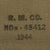 Original U.S. WWII USMC 1944 Dated Thompson .45 Submachine Gun Magazine Pouch by Russell Mfg. Co. Original Items