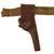 Original U.S. Pre-WWI M1909 Rimless Eagle Snap Eight-Pouch Revolver Belt Rig with Saber Chape & M1909 Revolver Holster Original Items