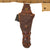 Original U.S. WWI M-1912 Mounted Swivel Holster for 1911 .45 Automatic with Dummy Pistol & M-1910 Pistol Belt, M-1910 First Aid Pouch with WWII Carlisle Bandage and M1911 Magazine Pouch
