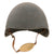 Original U.S. WWII Navy USN MK2 Talker Flak Helmet with Chin Strap Original Items