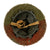 Original Canadian WWII MkII Brodie Steel Helmet with Two Tone Helmet Net and Field Dressing - Dated 1942 Original Items