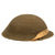 Original British/Commonwealth WWII Brodie MkII Steel Helmet with Helmet Net & Desert Paint - Dated 1940 Original Items