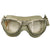 Original U.S. WWII AAF Unissued AN-6530 Goggles with Elastic Strap - Excellent Original Items