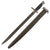 Original U.S. WWI M1917 Enfield Rifle & Trench Gun Bayonet by Remington with Scabbard - Dated 1917 Original Items