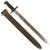 Original U.S. WWII 16” M1 Garand Bayonet and Scabbard by U.F.H. with USN MK 1 Scabbard - Dated 1942 Original Items
