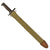 Original U.S. WWI M1905 Springfield Rifle 16" Bayonet by Springfield with M1910 Scabbard - Dated 1915 Original Items