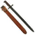 Original U.S. WWI M1905 Springfield 16 Inch Rifle Bayonet by Rock Island Arsenal with 2nd Pattern 1910-Dated M1906 Scabbard by R.I.A. - Dated 1908 Original Items