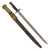 Original British WWI P-1907 Enfield Bayonet by Wilkinson with Scabbard & Webbing Frog - Dated 1918 Original Items